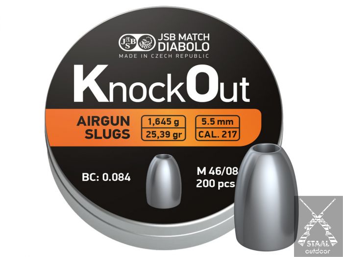 JSB Knock Out Slugs 5,5mm .217