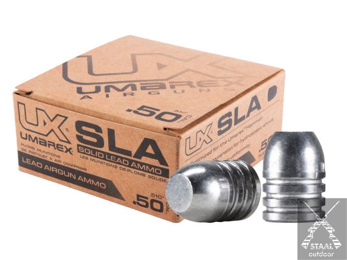 Umarex Solid Lead Ammo (SLA) .50/.510 | 350 Gr. Flat Head