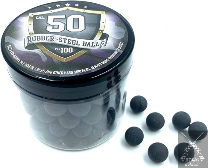 T4E Rubber Steel Balls .50