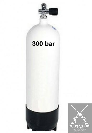 Duikfles 10 Liter (300 bar) Persluchtfles