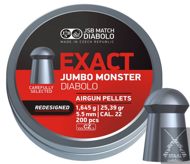 JSB Jumbo Exact Monster Redesigned 5,52mm