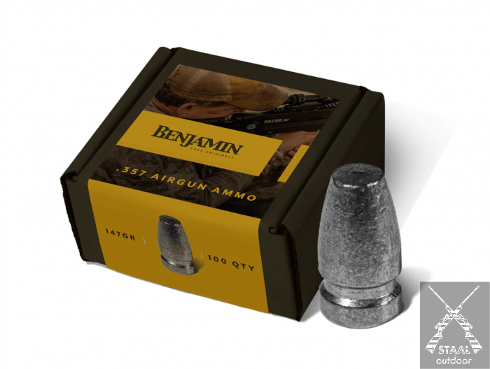 Benjamin Flat Point Slugs 9mm (.357)