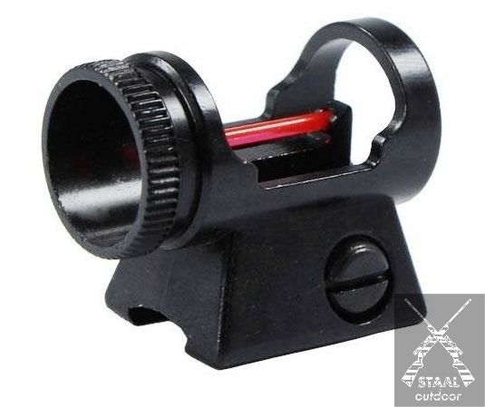 HW Front sight base with fiber-optic 9405-FO