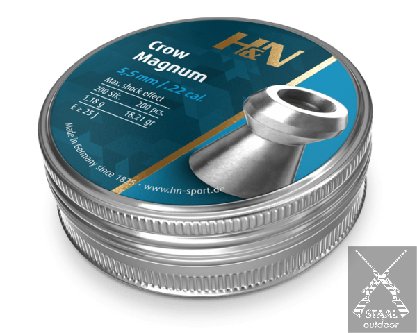 H&N Crow Magnum 5,5mm Kogeltjes