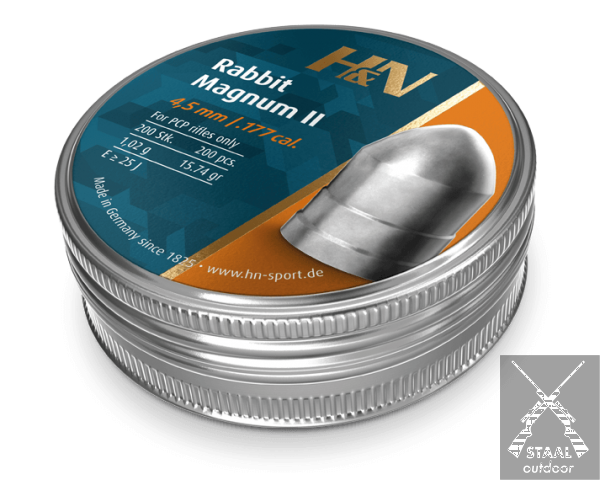 H&N Rabbit Magnum II 4,5mm Kogeltjes