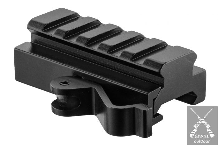 BO QD Picatinny Rail Riser 5-slots