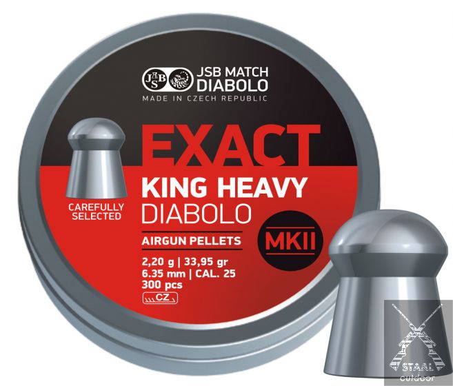 JSB Exact King Heavy MKII 6.35mm