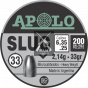 Apolo Slug 6,35mm (.25) 33 Grain