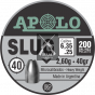 Apolo Slug 6,35mm (.25) 40 Grain