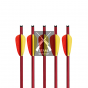 EK Archery 14" Kruisboog Pijlen (Aluminium)