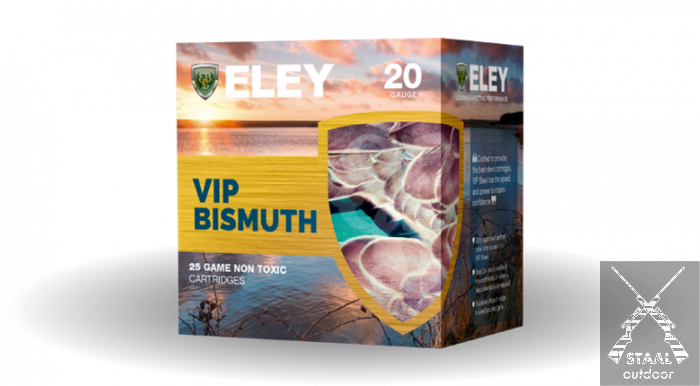 Eley VIP Bismuth Fibre Hagelpatronen Kaliber 20 | 28 Gram | Nummer 4/5