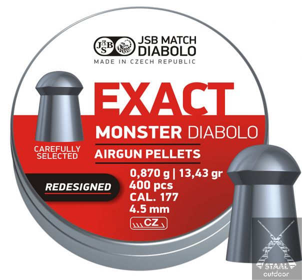 JSB Exact Monster Redesigned 4,52mm