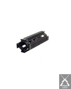 Leapers UTG Quad rail 2-delig-17,02cm + rail guards MNT-HG416S-B