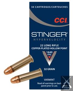 CCI Stinger EX .22 LR 