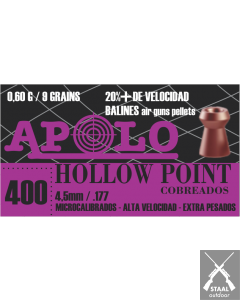 Apolo Hollow Point Copper 4,5mm