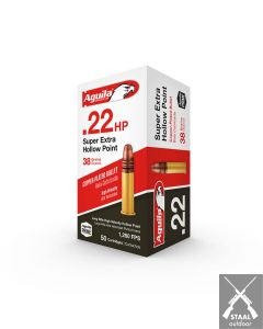 Aguila .22 LR Super Extra HV HP 38 Grains