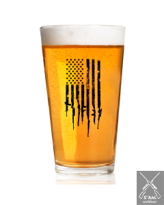 Bierglas "Gun Flag USA"