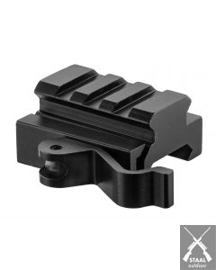 BO QD Picatinny Rail Riser 3-slots