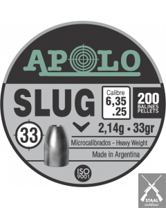 Apolo Slug 6,35mm (.25) 33 Grain