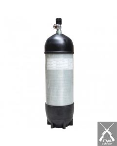 Carbon Persluchtfles 9 Liter 300 BAR