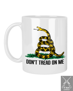 Koffiemok "Don't Tread On Me"