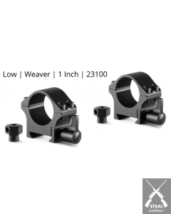 Hawke Professional Steel Ring Mounts Weaver 1 Inch