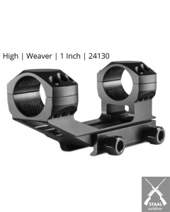 Hawke Tactical Cantilever Ring Mounts Weaver High 1 Inch