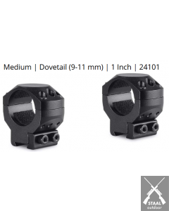 Hawke Tactical Ring Mounts Dovetail (9-11 mm) 1 Inch