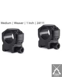 Hawke Tactical Ring Mounts Weaver 1 Inch