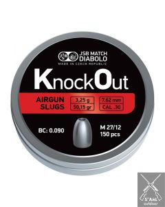 JSB Knock Out Slugs 7,62mm .30
