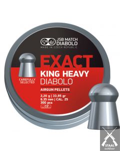 JSB Exact King Heavy 6.35mm Bigbox (300 stuks)