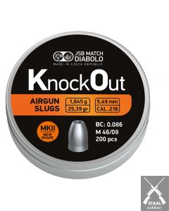 JSB Knock Out Slugs MKII 5,5mm .216