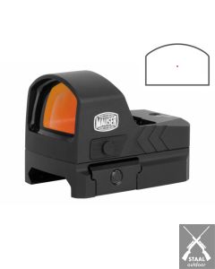 Mauser Red Dot Reflex Sight 1x24 | 3 MOA, Weaver, RMR