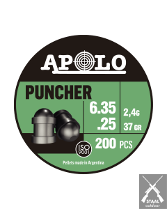 Apolo Puncher 6,35mm (.25) 37 Grain