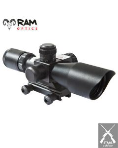 RAM-OPTICS 2.5-10 x 40 met Rode Laser