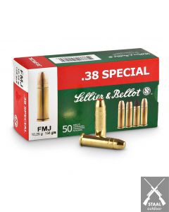 Sellier & Bellot .38 Special FMJ 158 grain