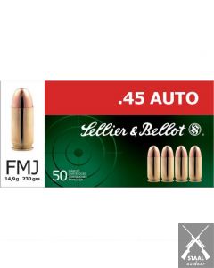 Sellier & Bellot .45 ACP FMJ 230 grain