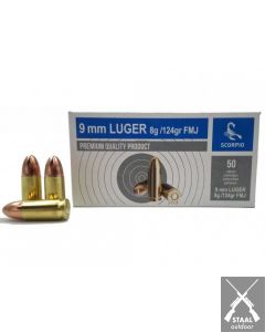 STV Scorpio 9mm FMJ 124 grain