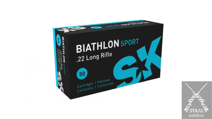 SK Biathlon Sport .22 LR RN 40 Grain