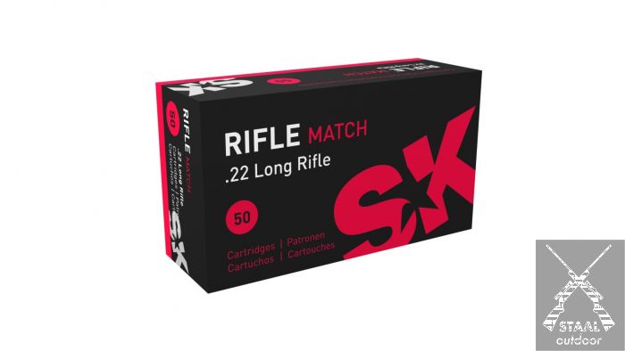 SK Rifle Match .22 LR RN 40 Grain