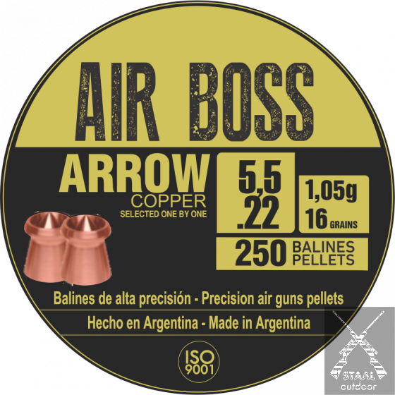 Apolo Air Boss Arrow Copper 5,5mm