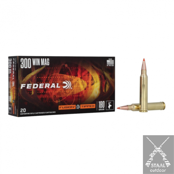 Federal Fusion Tipped .300 Winchester Magnum 180 Grain