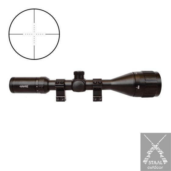 Hawke FastMount 3-9x50 AO Mil Dot