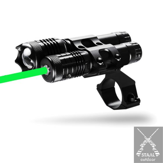 Hawke Green Laser + Ledlamp Kit