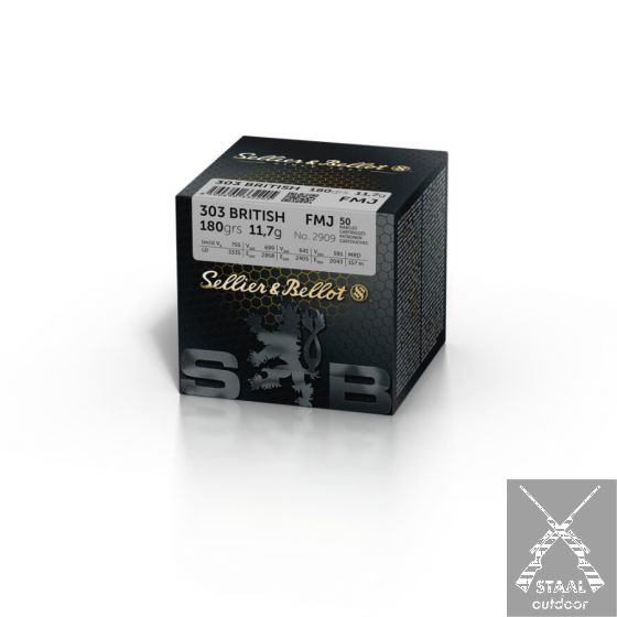 Sellier & Bellot .303 British FMJ 180 grain