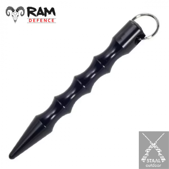 RAM Kubotan Metaal Zwart