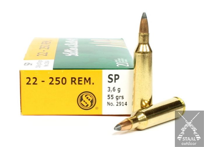 Sellier & Bellot .22-250 SP 55 grain