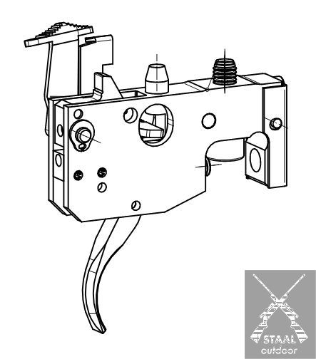 Sako Set Trigger mechanism complete 85 LH