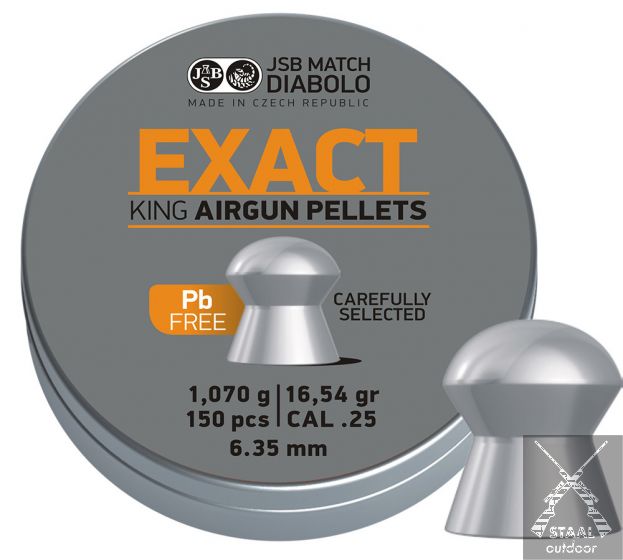 JSB Exact King Lead Free 6,35mm